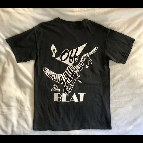 Jungles Off Beat Dark Gray T-Shirt Size M - Picture 4 of 5